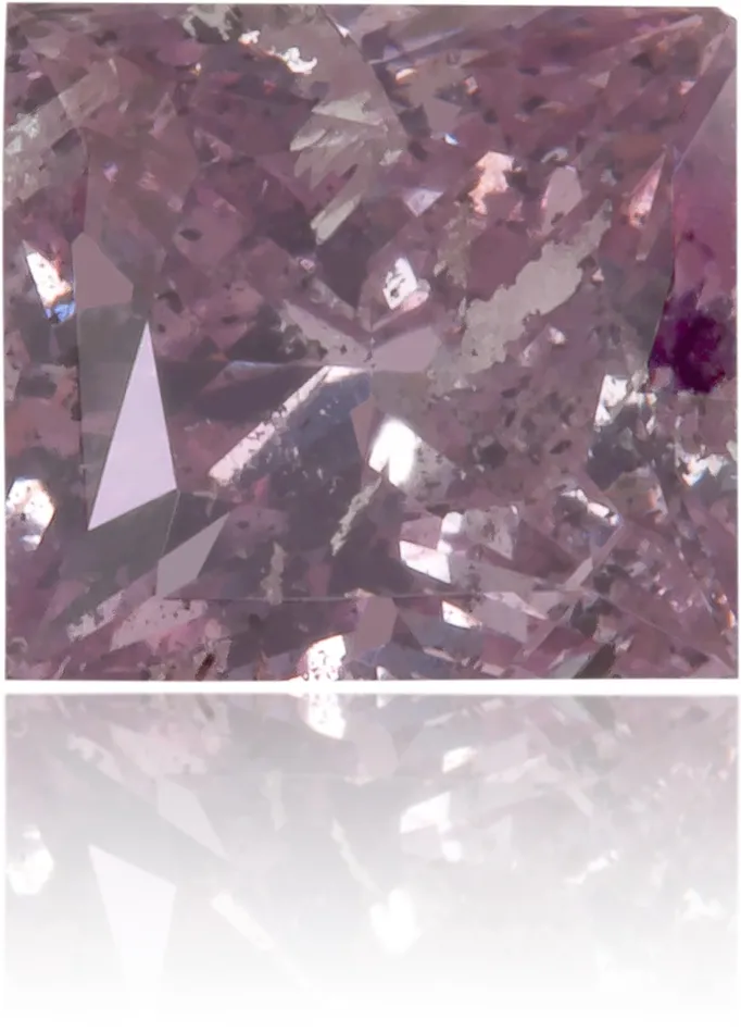 Earrings Langerman Diamonds Natural Pink Diamond Rectangle 053 ct Polished Earrings Langerman Diamonds Natural Pink Diamond Rectangle 053 ct Polished