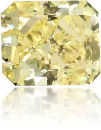 Earrings Langerman Diamonds Natural Yellow Diamond Square 106 ct Polished