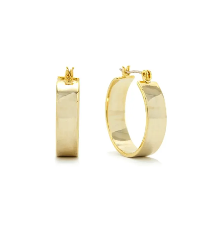 Earrings Lovers Tempo Chloe Hoop Earrings Gold