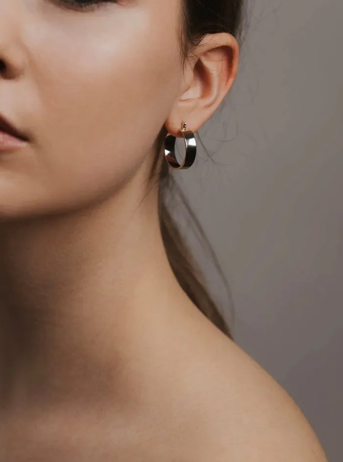Earrings Lovers Tempo Chloe Hoop Earrings Gold