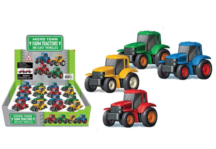 Earrings Mini Farm Tractors Assorted 2 Zibbers