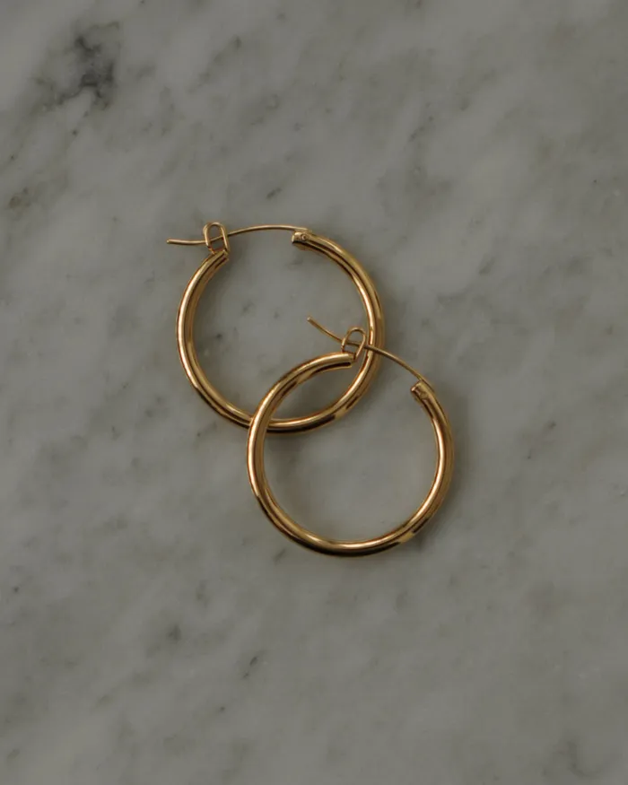 Earrings MYJN Classic Large Hoop Earrings