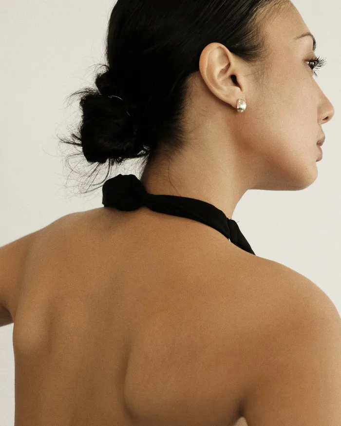 Earrings MYJN Laila Dome Egg Stud Earrings
