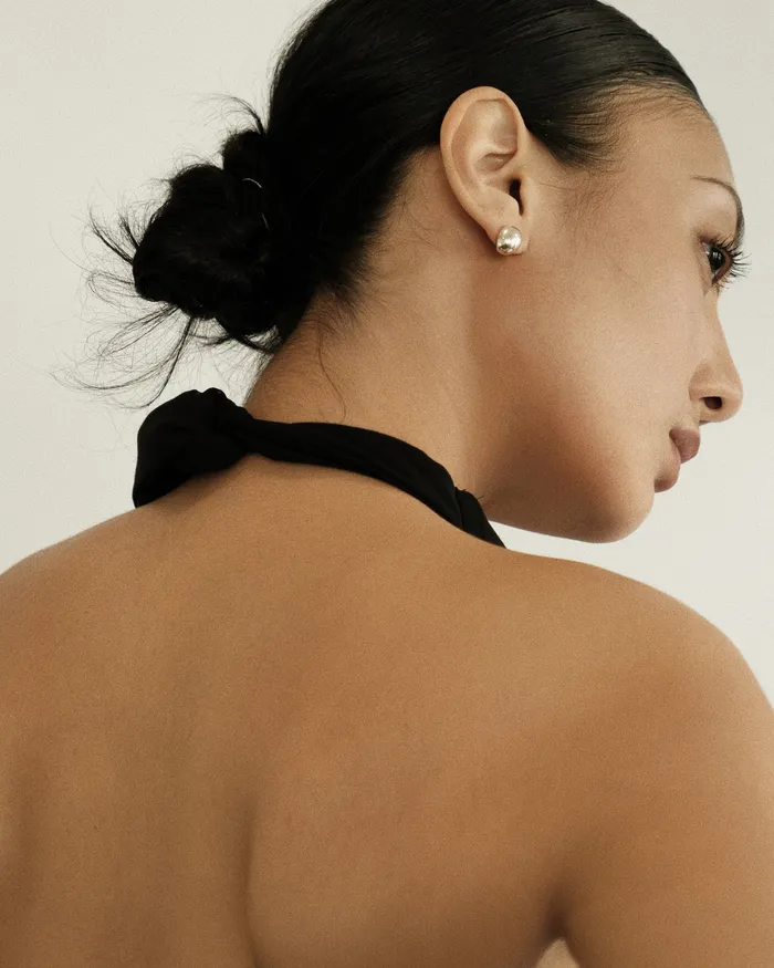 Earrings MYJN Laila Dome Egg Stud Earrings