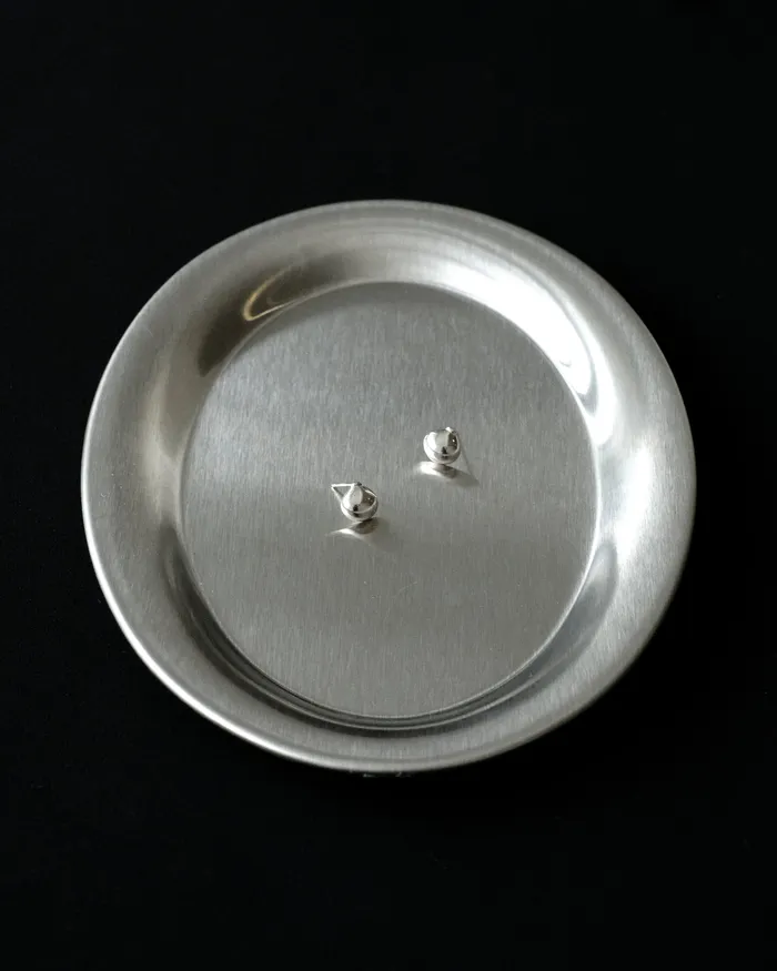 Earrings MYJN Rey Dome Drop Stud Earrings