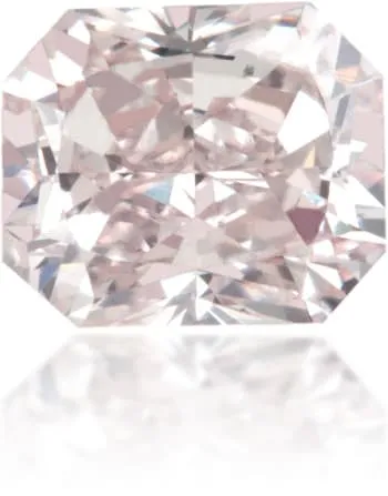Earrings Natural Pink Diamond Rectangle 066 ct Polished Langerman Diamonds Earrings Natural Pink Diamond Rectangle 066 ct Polished Langerman Diamonds