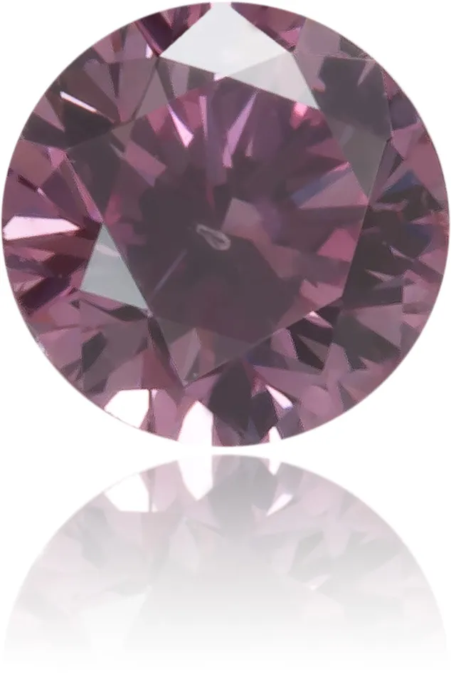 Earrings Natural Pink Diamond Round 011 ct Polished Langerman Diamonds