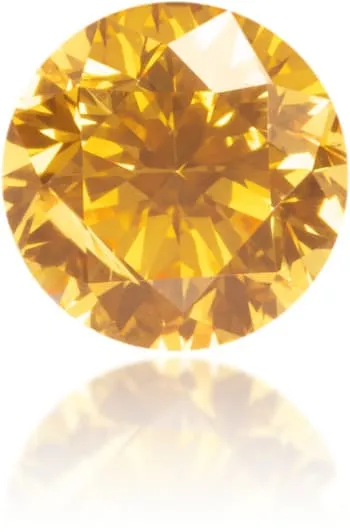 Earrings Natural Yellow Diamond Round 050 ct Polished Langerman Diamonds Earrings Natural Yellow Diamond Round 050 ct Polished Langerman Diamonds