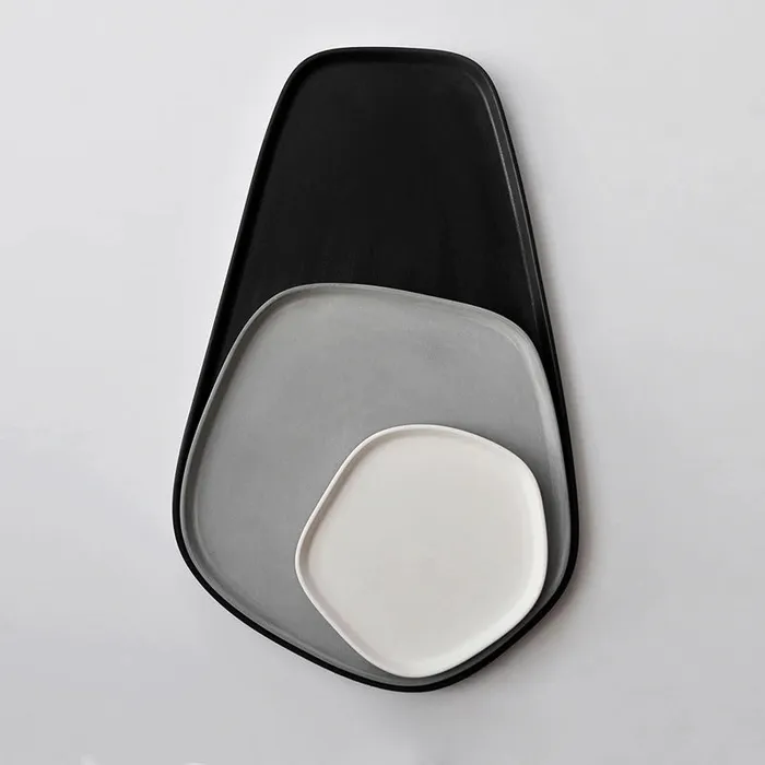 Earrings Resinarthub 3pcs Set of Tray Shallow Silicone Mold for Jesmonite Art
