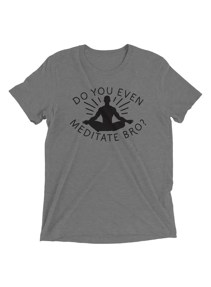 Earrings WE ARE ALL SMITH Meditate Bro Short sleeve tshirt