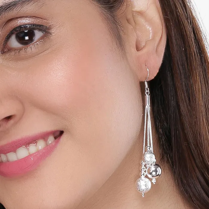 Earrings Yellow Chimes Earrings for Women and Girls Dangler Earrings 2 pair Combo of Leaf Shaped and Beads Drop Earrings Birthday Gift for girls and women Anniversary Gift for Wife Yellow Chimes