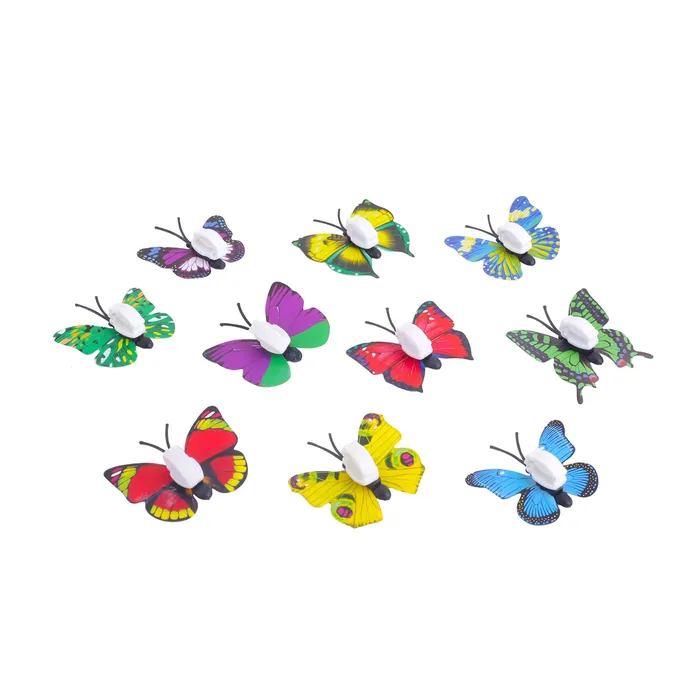 Earrings Yellow Chimes Shoelace Charms for Girls and Boys Shoe Accessories Butterfly Design Shoe Decoration Charms Shoelace Charms for Unisex Pack of 8 pieces Shoelace Charms for Sneakers Yellow Chimes