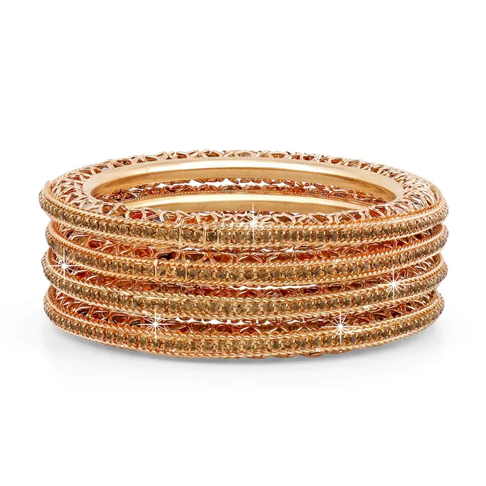 Earrings Yellow Chimes Yellow Chimes Antique Classic Look Studded Crystal Beads Gold Plated 4 Pcs Traditional Bangles Set for Women and Girls 24 Earrings Yellow Chimes Yellow Chimes Antique Classic Look Studded Crystal Beads Gold Plated 4 Pcs Traditional Bangles Set for Women and Girls 24