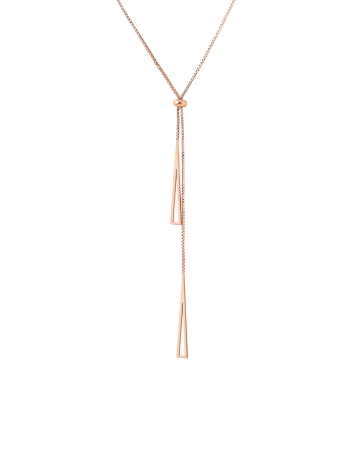 Earrings Yellow Chimes Yellow Chimes Chain Pendant for Women Rose Gold Plated Stainless Steel Shiny Chain Pendant Necklace for Girls and Women Design2 Earrings Yellow Chimes Yellow Chimes Chain Pendant for Women Rose Gold Plated Stainless Steel Shiny Chain Pendant Necklace for Girls and Women Design2