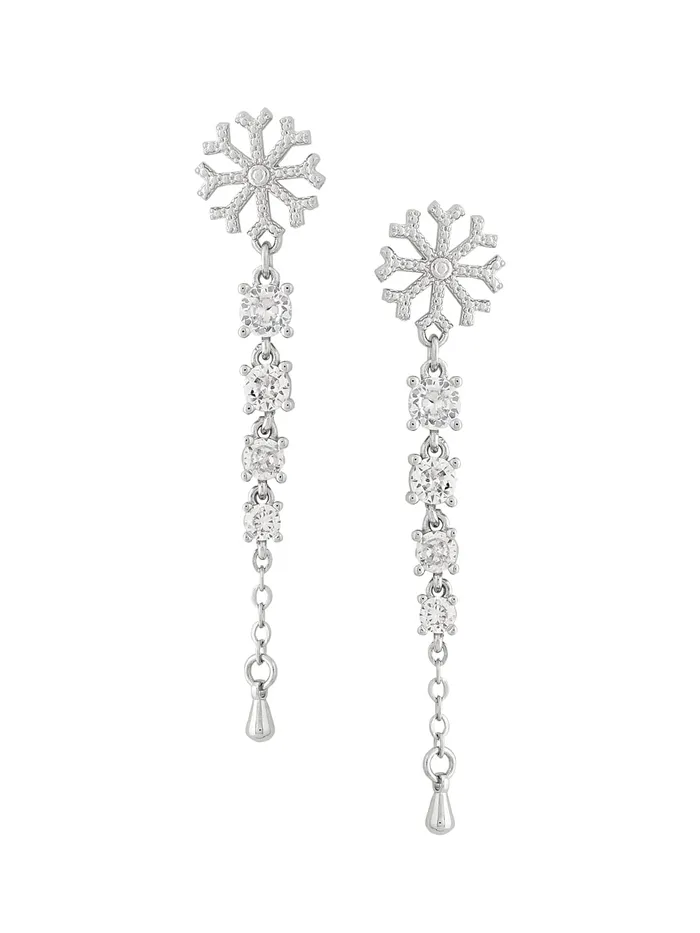 Earrings Yellow Chimes Yellow Chimes Dangler Earrings for Women with White Crystal Silvertoned Glamour Spark Dangler Drop Earrings For Women Girls Earrings Yellow Chimes Yellow Chimes Dangler Earrings for Women with White Crystal Silvertoned Glamour Spark Dangler Drop Earrings For Women Girls