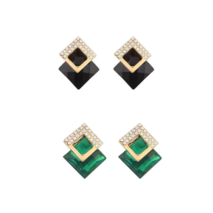 Earrings Yellow Chimes Yellow Chimes Earrings for Women Fashion Crystal Stud Earrings Combo of 2 Pairs Gold Plated Square Shaped Studs Birthday Gift for Girls and Women Anniversary Gift for Wife Earrings Yellow Chimes Yellow Chimes Earrings for Women Fashion Crystal Stud Earrings Combo of 2 Pairs Gold Plated Square Shaped Studs Birthday Gift for Girls and Women Anniversary Gift for Wife