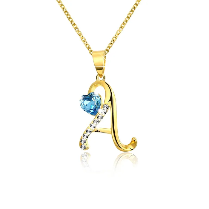Earrings Yellow Chimes Yellow Chimes Golden Pendant for Women Alphabet Initial A Pendant Gold Plated Blue Crystal Heart Chain Pendant for Women and Girls Earrings Yellow Chimes Yellow Chimes Golden Pendant for Women Alphabet Initial A Pendant Gold Plated Blue Crystal Heart Chain Pendant for Women and Girls