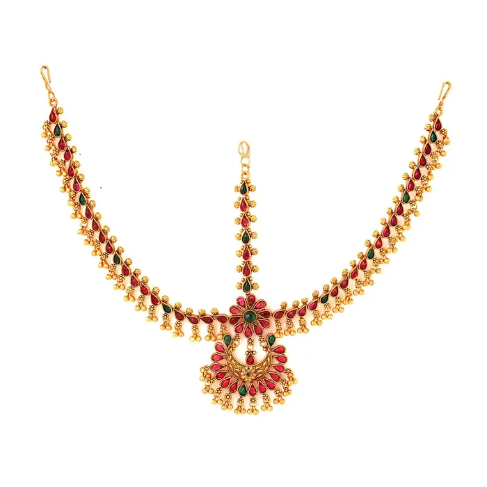 Earrings Yellow Chimes Yellow Chimes Head Chain For Women Gold Toned Bridal layered Beaded Traditional Mathapatti For Women and Girls Gold 5 Earrings Yellow Chimes Yellow Chimes Head Chain For Women Gold Toned Bridal layered Beaded Traditional Mathapatti For Women and Girls Gold 5