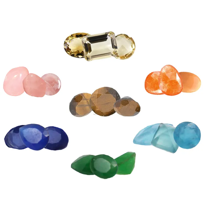 GEM0017 Earrings Loose Gemstones Mix 3 25 Carats Approx