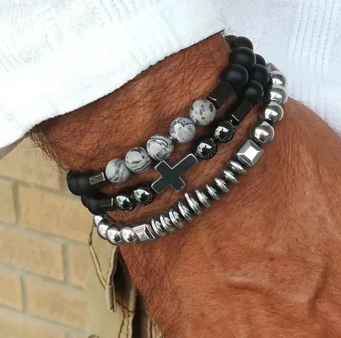 Get Signatured Bracelets Cross Bead Bracelet
