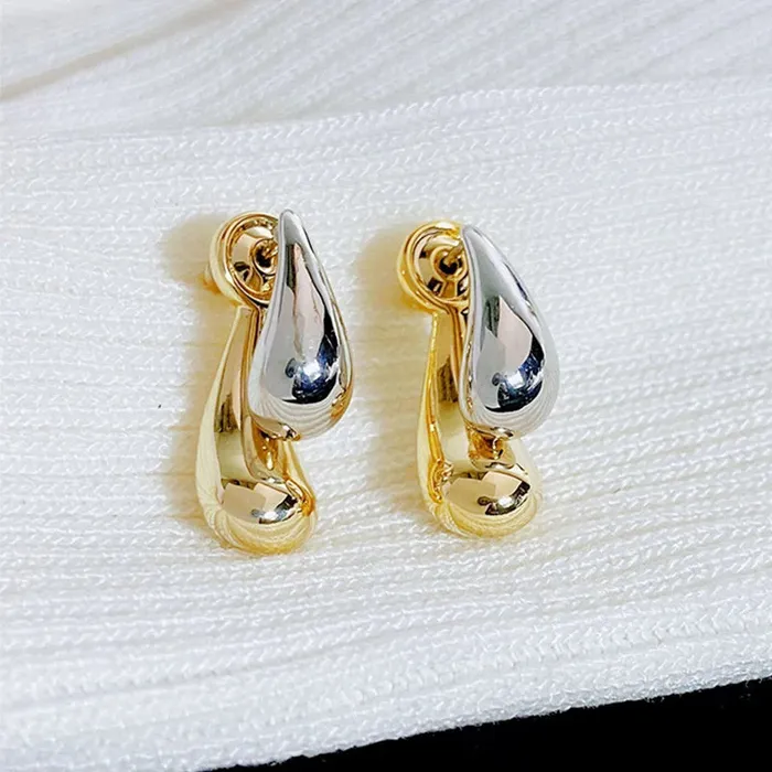 Get Signatured Earrings Needle Water Drop Earrings