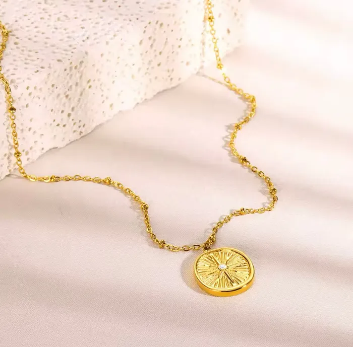 Get Signatured Necklaces Star Medallion Necklace