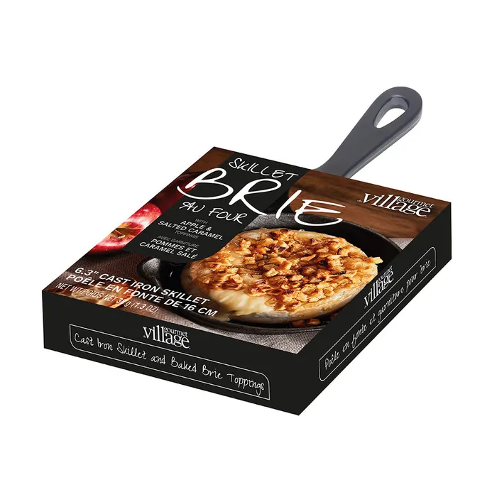 Gourmet du Village Apple Salted Caramel Brie Skillet Kit Earrings