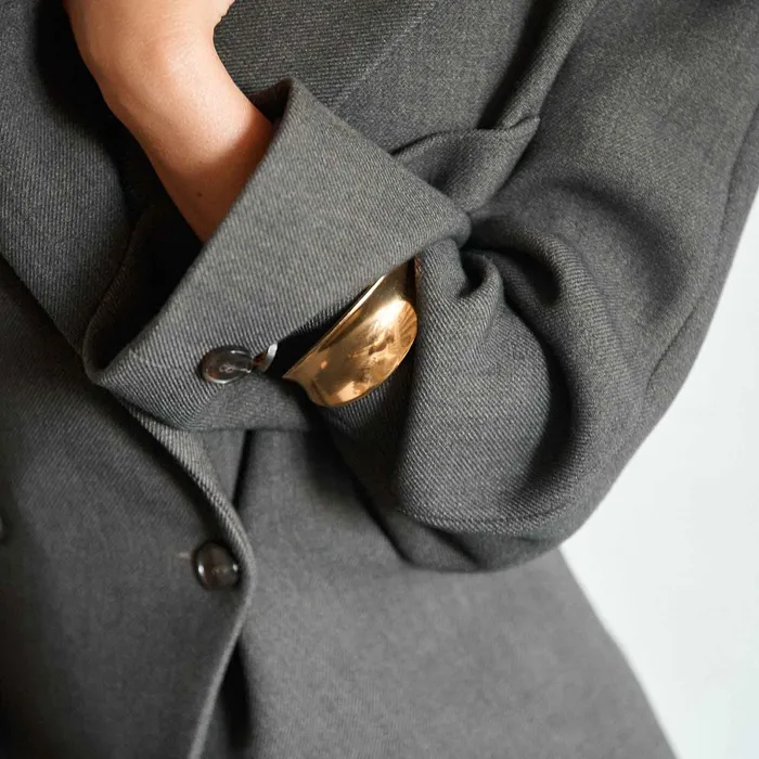 Hayley Gold Cuff Biella Vintage Earrings Hayley Gold Cuff Biella Vintage Earrings