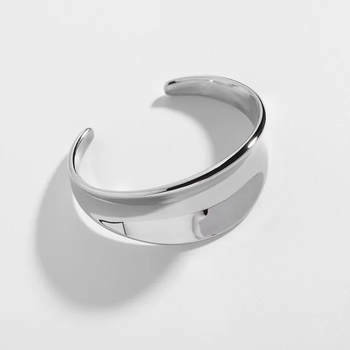 Hayley Silver Cuff Biella Vintage Earrings