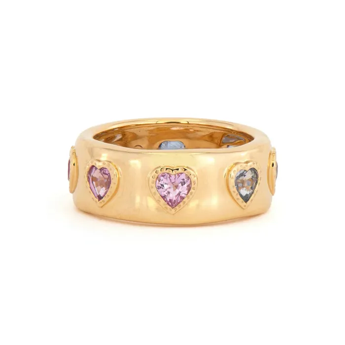Heart On The Line Continuous Heart Ring Three Stories Jewelry Rings Heart On The Line Continuous Heart Ring Three Stories Jewelry Rings