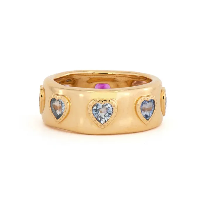 Heart On The Line Continuous Heart Ring Three Stories Jewelry Rings Heart On The Line Continuous Heart Ring Three Stories Jewelry Rings