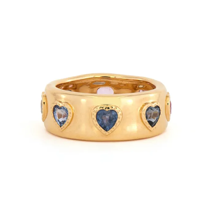 Heart On The Line Continuous Heart Ring Three Stories Jewelry Rings Heart On The Line Continuous Heart Ring Three Stories Jewelry Rings