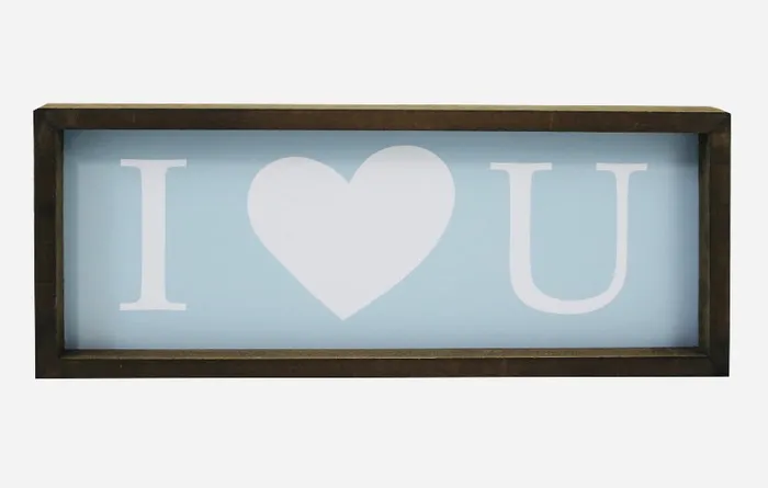 I LOVE You Sign Splash Necklaces