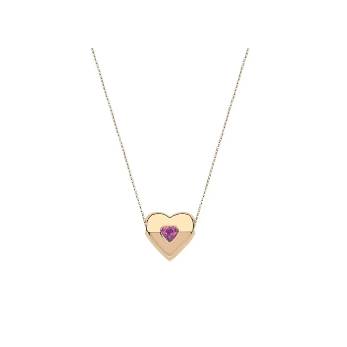 Jane Win Necklaces LOVE Happy Heart Pendant