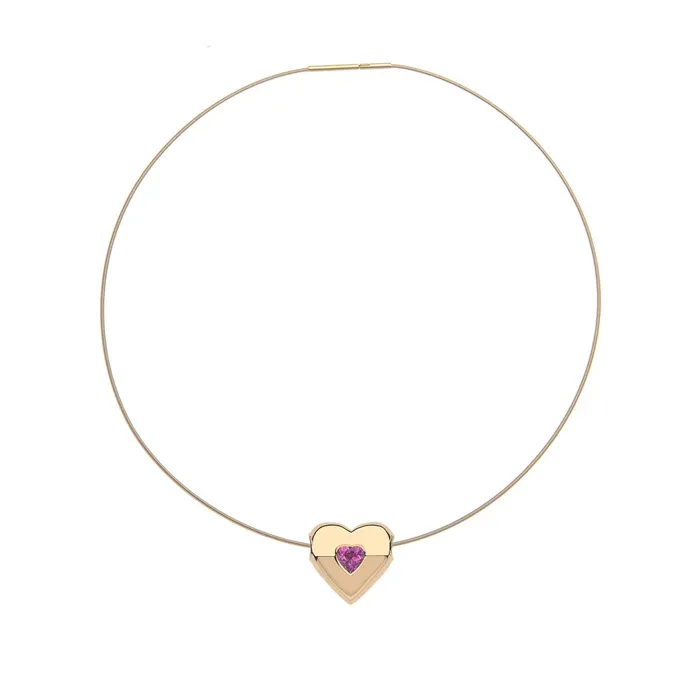 Jane Win Necklaces LOVE Happy Heart Pendant