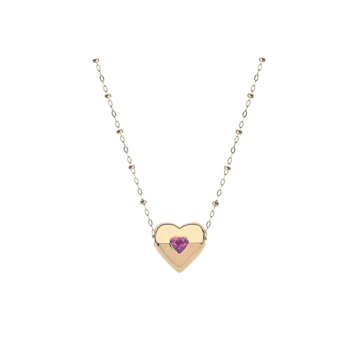 Jane Win Necklaces LOVE Happy Heart Pendant