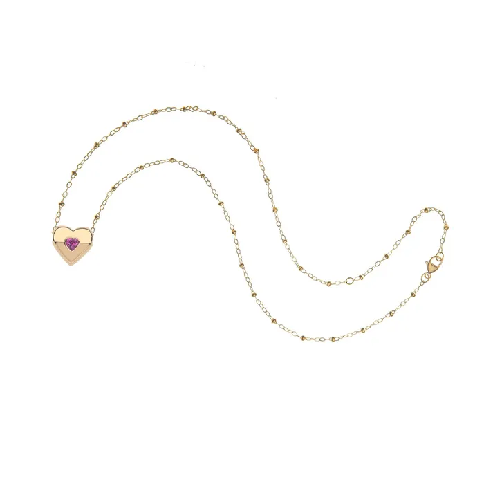 Jane Win Necklaces LOVE Happy Heart Pendant