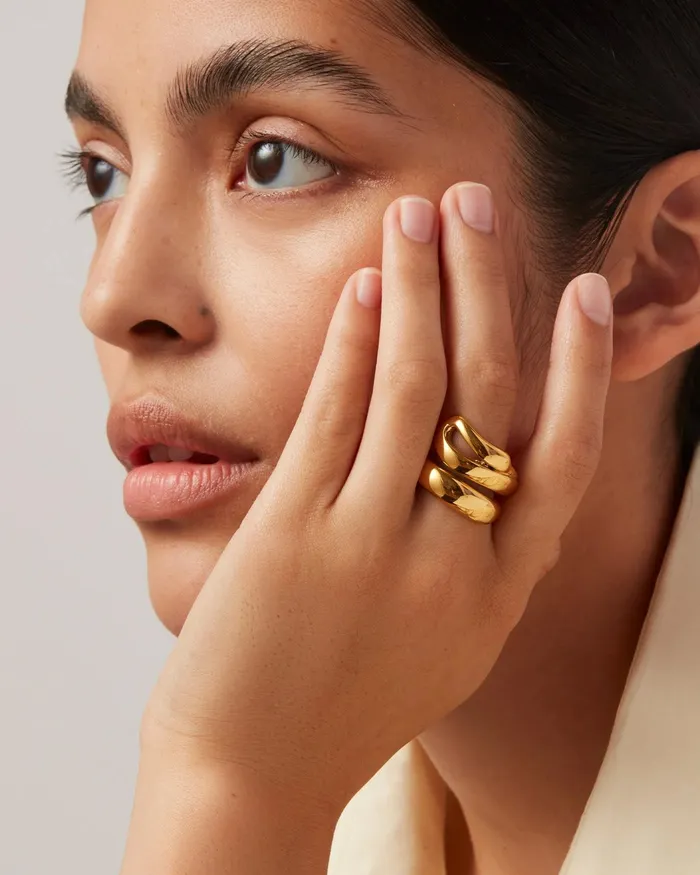 Jenny Bird Rings Ses Ring Gold