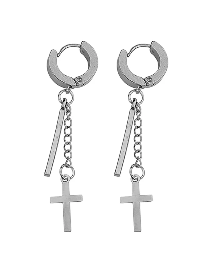 Kairangi Necklaces Kairangi Earrings for Men and Boys 2 Pcs Stainless Steel Cross Dangler Huggie Hoop Earrings for Men Accessoriess Jewellery for Men Birthday Gift for Men and Boys Anniversary Gift for Husband Kairangi Necklaces Kairangi Earrings for Men and Boys 2 Pcs Stainless Steel Cross Dangler Huggie Hoop Earrings for Men Accessoriess Jewellery for Men Birthday Gift for Men and Boys Anniversary Gift for Husband