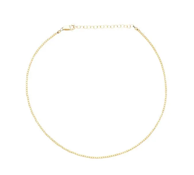 Karen Lazar Necklaces 2mm Yellow Gold Filled Necklace