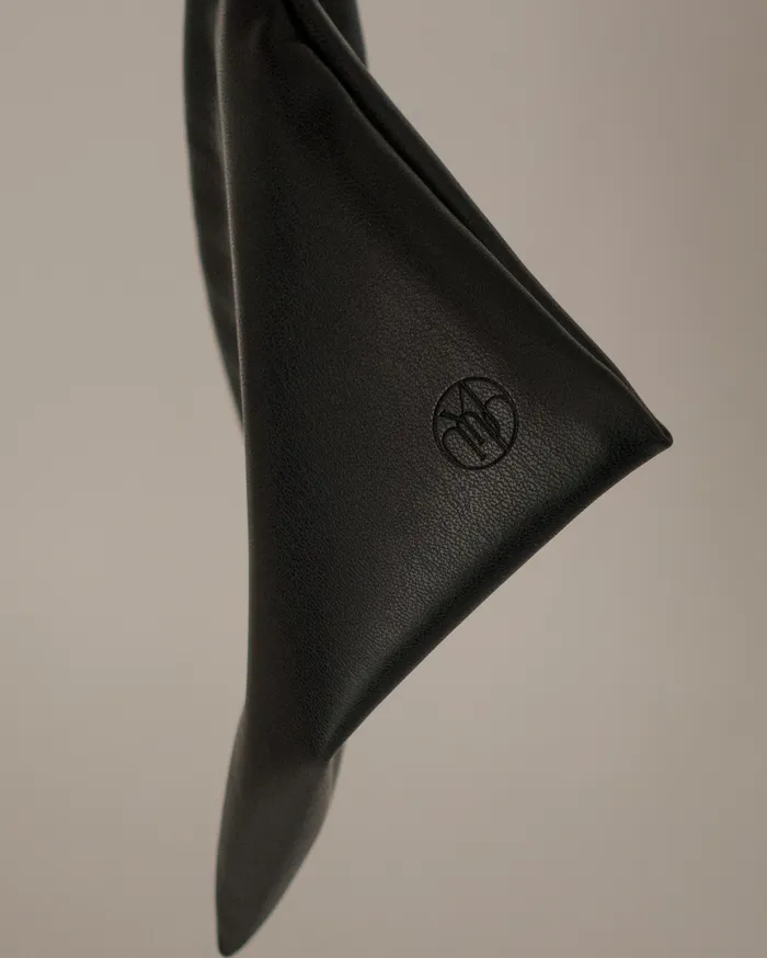 Kuro Soft Leather Pouch MYJN Earrings