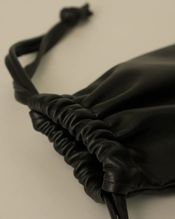 Kuro Soft Leather Pouch MYJN Earrings