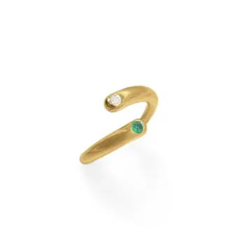 la muse Spiral Gem Ring Rings