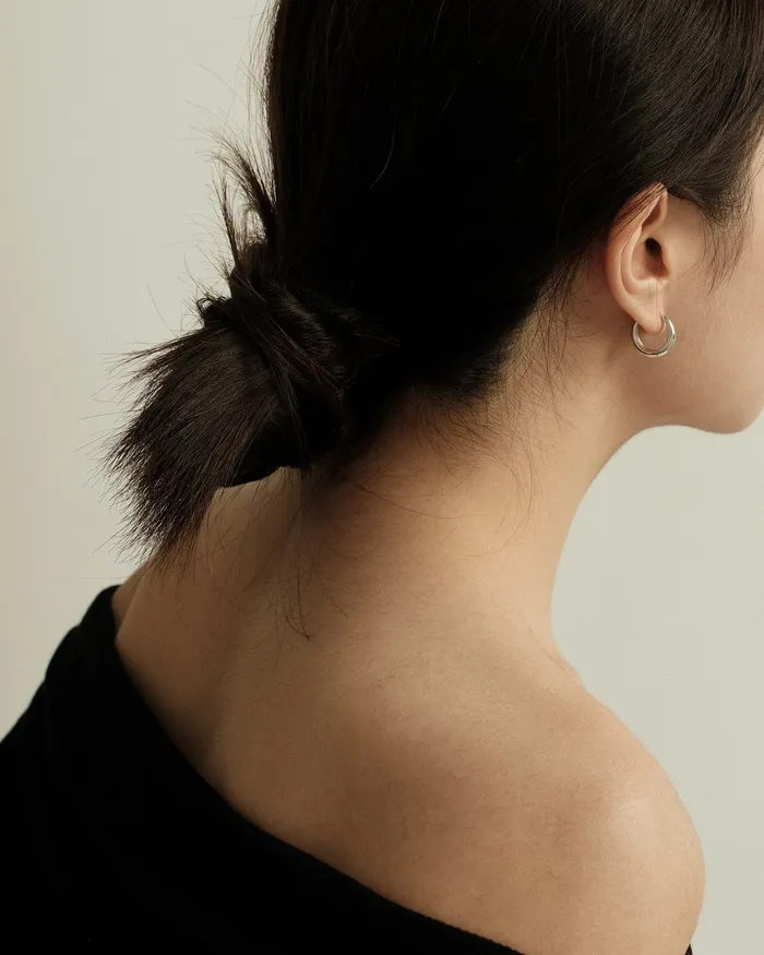 Lacie Dome Hoop Earrings MYJN Earrings