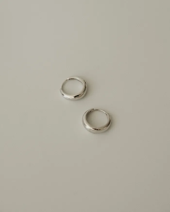 Lacie Dome Hoop Earrings MYJN Earrings