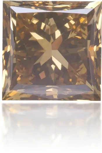 Langerman Diamonds Earrings Natural Brown Diamond Square 081 ct Polished Langerman Diamonds Earrings Natural Brown Diamond Square 081 ct Polished