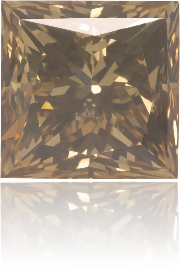Langerman Diamonds Earrings Natural Brown Diamond Square 198 ct Polished Langerman Diamonds Earrings Natural Brown Diamond Square 198 ct Polished