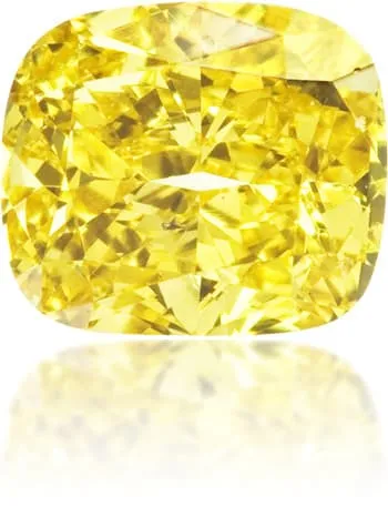 Langerman Diamonds Earrings Natural Yellow Diamond Cushion 100 ct Polished Langerman Diamonds Earrings Natural Yellow Diamond Cushion 100 ct Polished