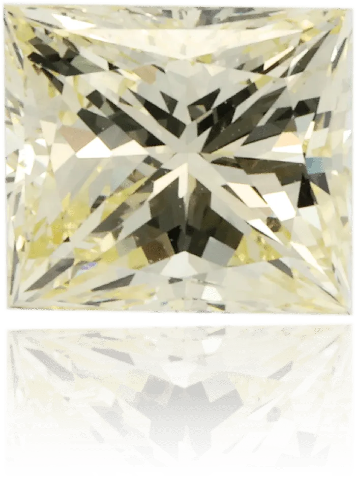 Langerman Diamonds Earrings Natural Yellow Diamond Square 104 ct Polished Langerman Diamonds Earrings Natural Yellow Diamond Square 104 ct Polished