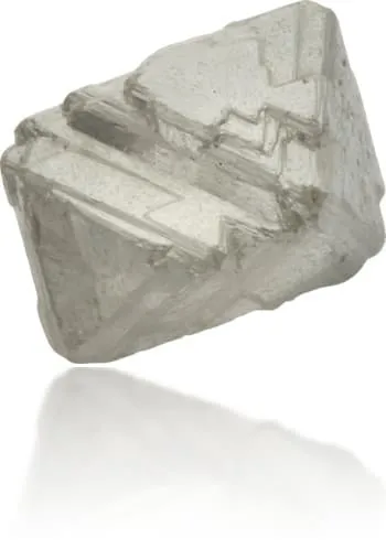 Langerman Diamonds Natural Gray Diamond Rough 084 ct Rough Earrings